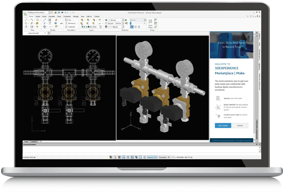 DraftSight CAD Software