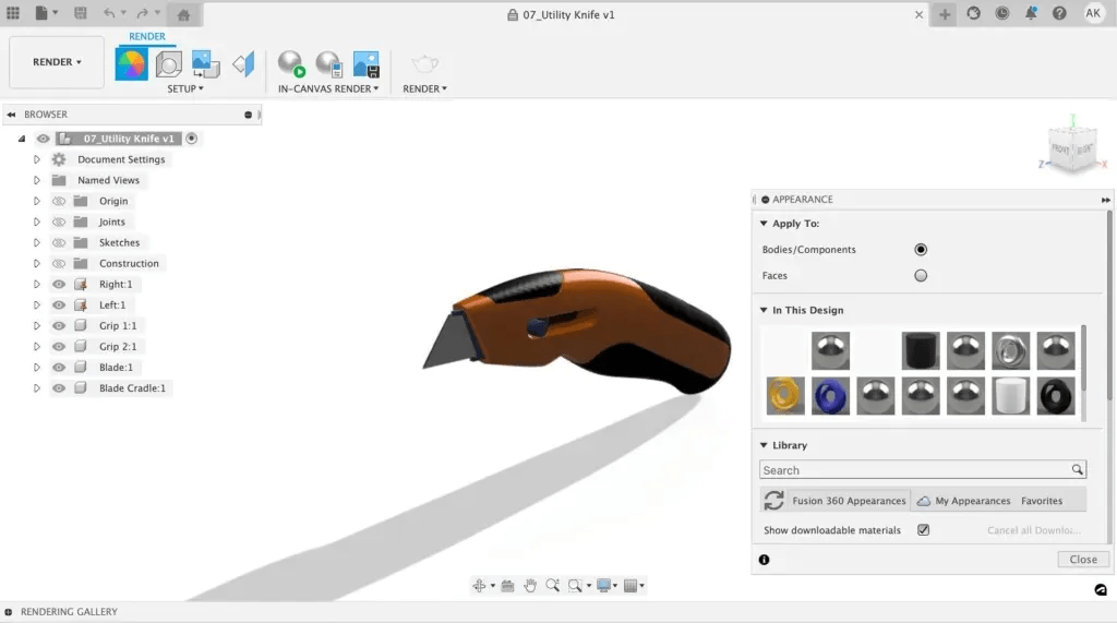  Fusion 360 CAD Software