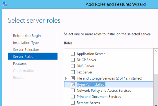 Hyper V Role1
