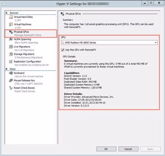Install & Conf RemoteFX 1