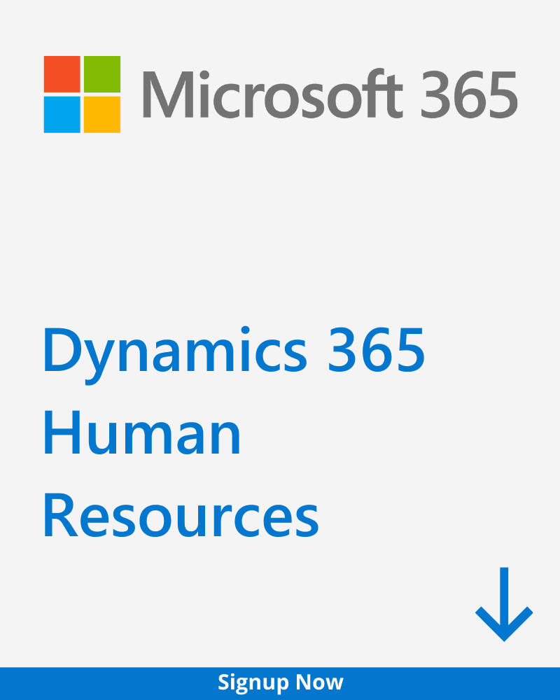 Dynamics 365 Human Resources Plan