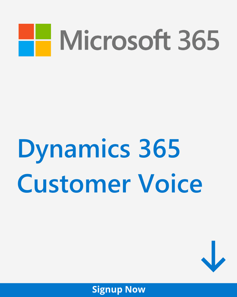 Dynamics 365 Customer Voice