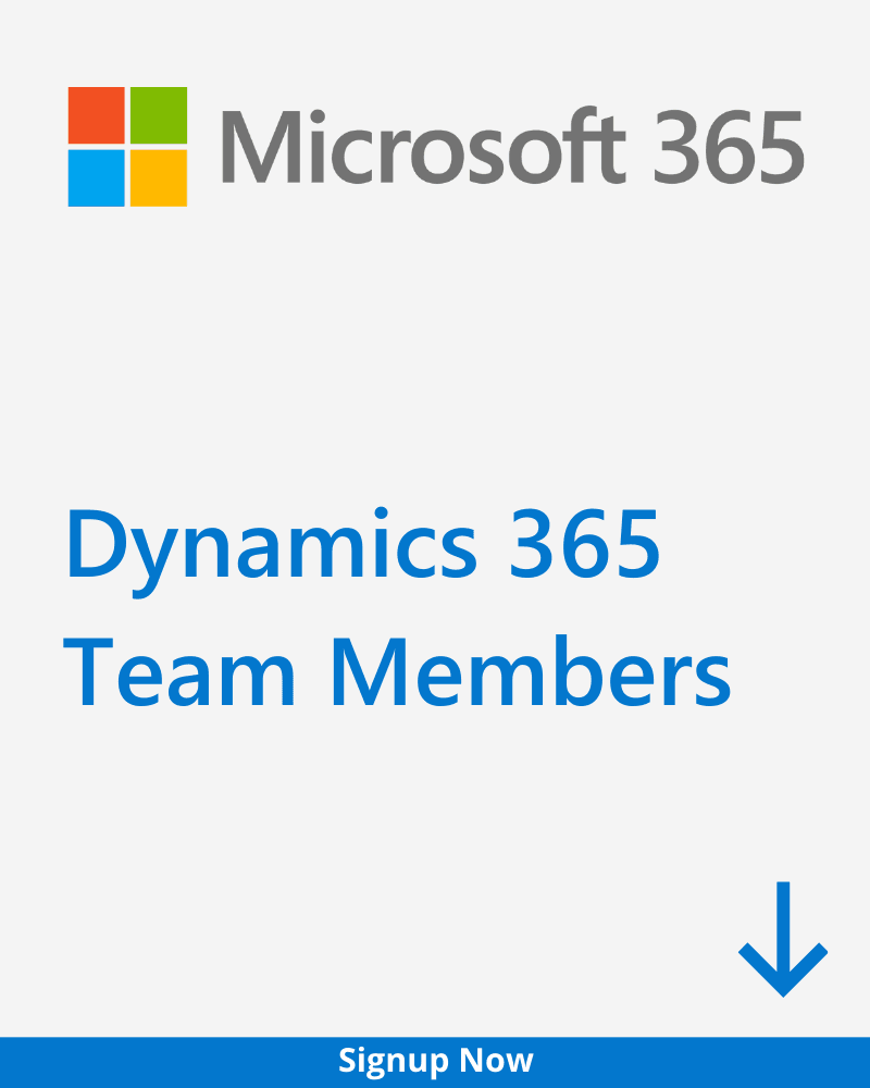 Dynamics 365 Team Members
