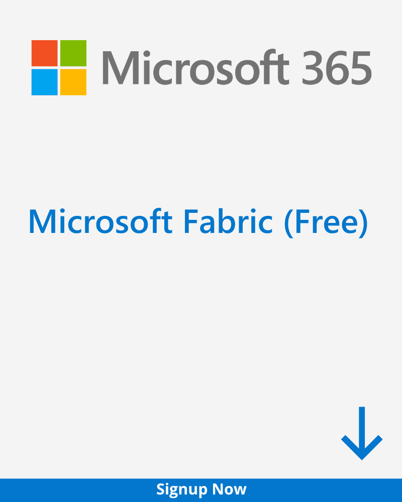 Microsoft Fabric (Free)