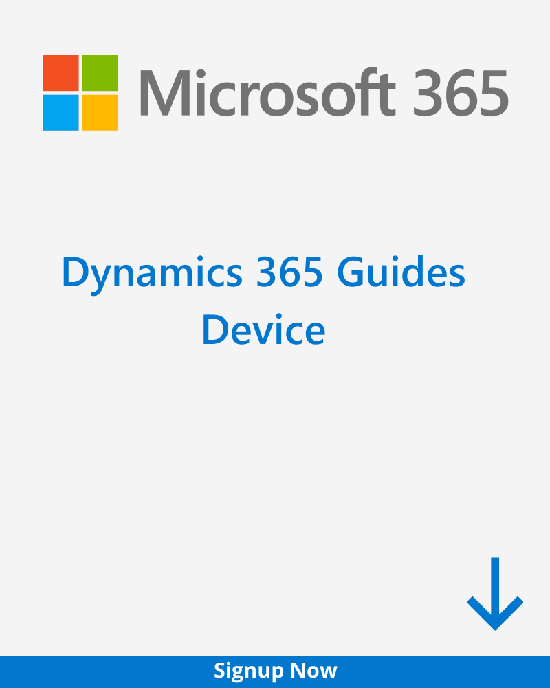 Dynamics 365 Guides Device