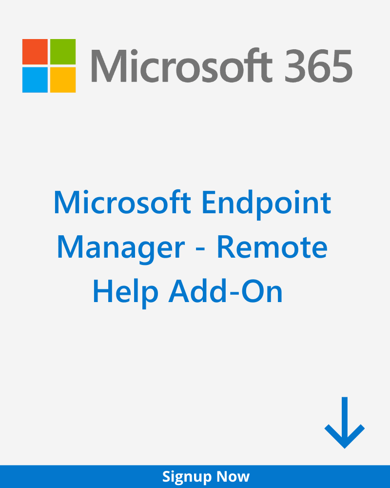 Microsoft Endpoint Manager - Remote Help Add-On