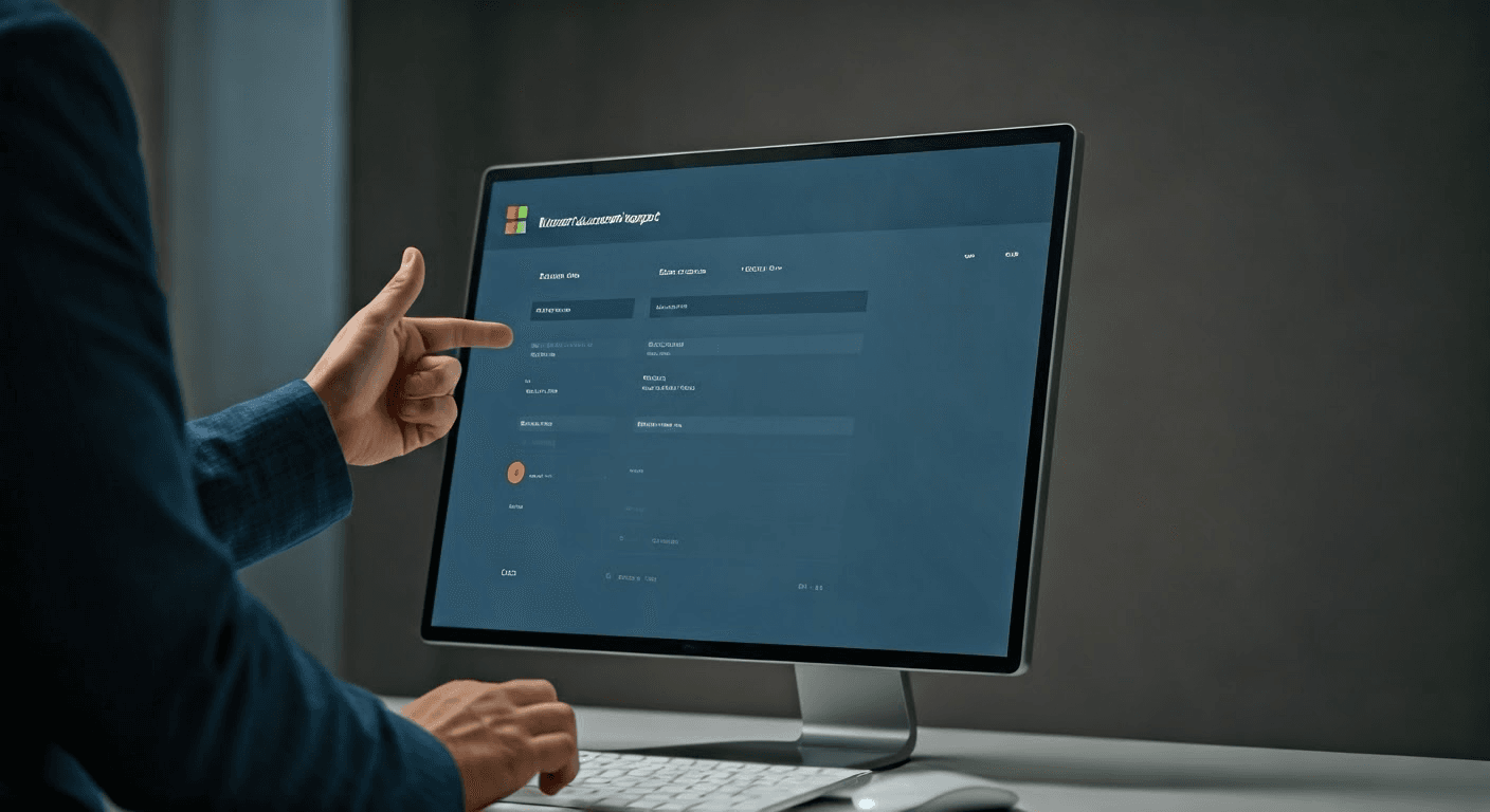 Business owner with support dashboard