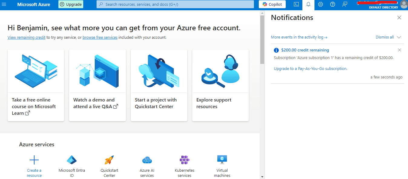 Free Azure Credits