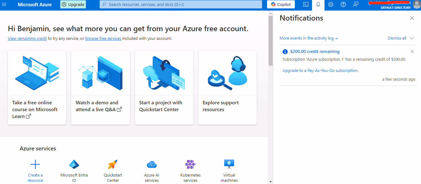 Free Azure Credits